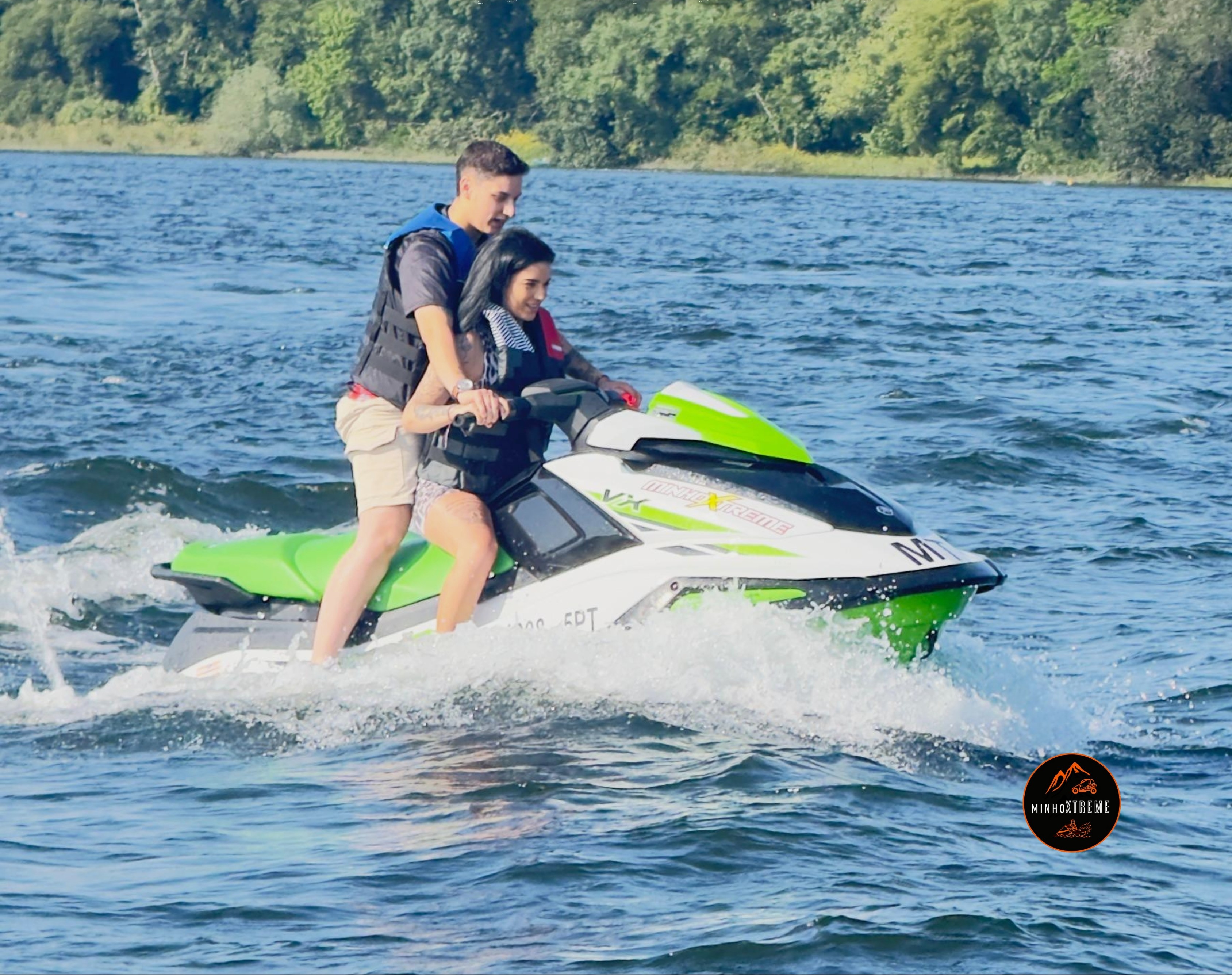 Jetski no Rio Minho